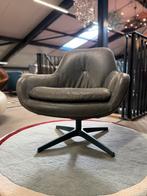 Showmodel Pode Sparkle Fauteuil Danza leer Design stoel, Ophalen of Verzenden, Zo goed als nieuw, Pode, Leer