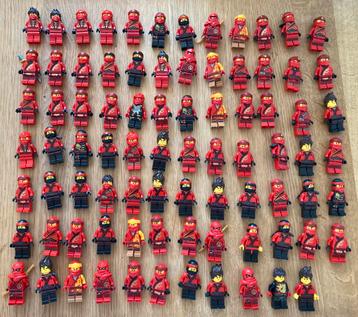 Lego Ninjago Kay Rode Ninja poppetjes minifiguren figuren beschikbaar voor biedingen