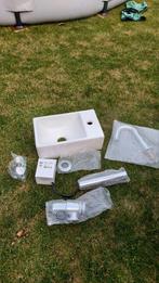 Fontein pack Rhea mini xxs, Doe-het-zelf en Verbouw, Sanitair, Ophalen, Zo goed als nieuw, Chroom, Toilet