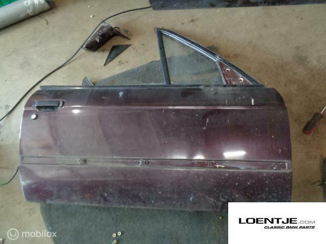 deur rechts BMW e30 cabriolet 325i 320i 318i m3, Auto-onderdelen, Carrosserie en Plaatwerk, Deur, BMW, Voor, Rechts, Gebruikt