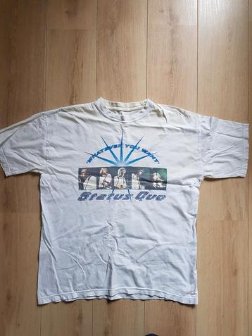 Status Quo shirt band vintage tour rock hardrock pop Rossi beschikbaar voor biedingen