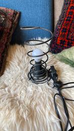 Vintage ikea spriraal lamp 23 cm hoog, Ophalen, Zo goed als nieuw, Metaal, Minder dan 50 cm