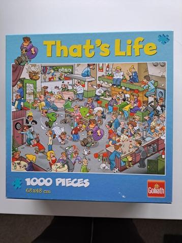 Te koop: 3 stuks  Thats life puzzels beschikbaar voor biedingen