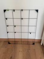 Zwart metalen memobord / wanddecoratie, Ophalen of Verzenden, Zo goed als nieuw, Magneetbord