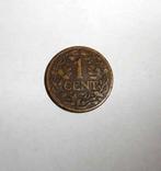 Munt 1 cent 1943 Nederland, Verzenden, Koningin Wilhelmina, 1 cent, Losse munt