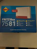 FritzBox 7581 - Krachtige Router met Modem, Computers en Software, Routers en Modems, Ophalen of Verzenden, Zo goed als nieuw