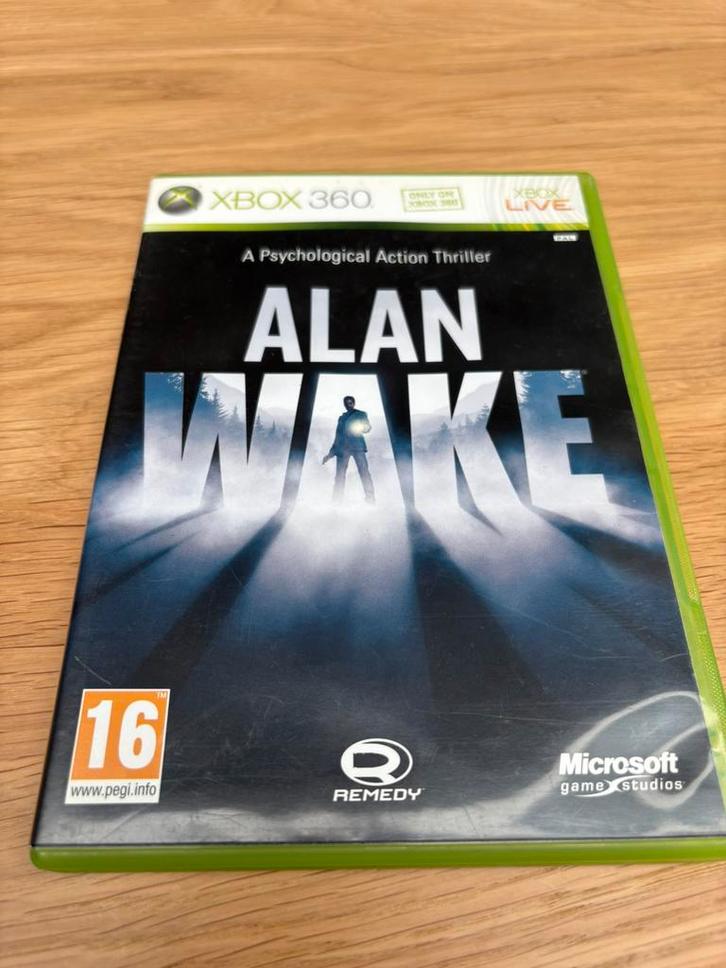 Alan Wake - Xbox 360, Spelcomputers en Games, Games | Xbox 360, Zo goed als nieuw, Avontuur en Actie, 1 speler, Vanaf 12 jaar