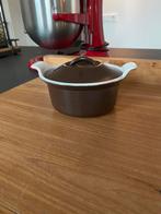 Le Creuset ovenschaaltje 14 cm, Ophalen of Verzenden, Zo goed als nieuw, Gietijzer