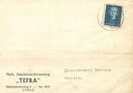 Techn. Handelsonderneming TEFRA, Venlo - 03.1950 - briefkaar, Ophalen of Verzenden, Briefkaart