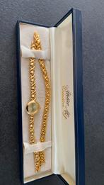 Horloge + armband, Sieraden, Tassen en Uiterlijk, Armbanden, Ophalen, Zo goed als nieuw