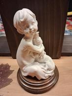 Giuseppe Armani beeldje jongen met teckel, Ophalen of Verzenden