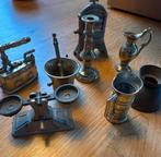 Letterbak koperen miniaturen collectie., Antiek en Kunst, Ophalen of Verzenden