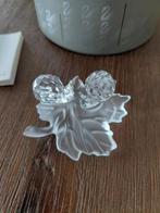 Swarovski slak op blad Originele verpakking, Ophalen of Verzenden, Zo goed als nieuw, Figuurtje