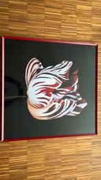 Schilderij roos, Antiek en Kunst, Kunst | Schilderijen | Klassiek, Ophalen of Verzenden