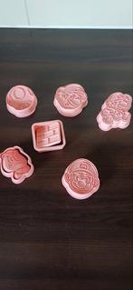 Fondant uitstekers Mario, Hobby en Vrije tijd, Overige Hobby en Vrije tijd, Ophalen of Verzenden, Zo goed als nieuw