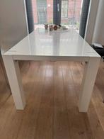 GRATIS - Houten Eettafel - wit glans, Huis en Inrichting, Tafels | Eettafels, Ophalen