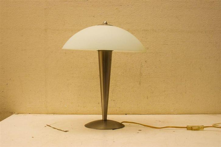 Tafelamp 47165, Huis en Inrichting, Lampen | Tafellampen, Gebruikt, Minder dan 50 cm, Glas, Metaal, Ophalen of Verzenden