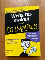 J. Warner - Websites maken voor Dummies, J. Warner, Ophalen of Verzenden, Zo goed als nieuw, Overige onderwerpen