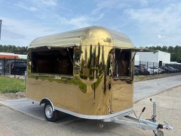  Airstream Foodtrailer Stijlvol & Compleet  GOLD Foodtruck beschikbaar voor biedingen