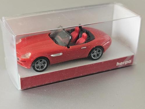 1:87 BMW Z8 rood Herpa in OVP € 7,5, Hobby en Vrije tijd, Modelauto's | 1:87, Zo goed als nieuw, Auto, Herpa, Verzenden