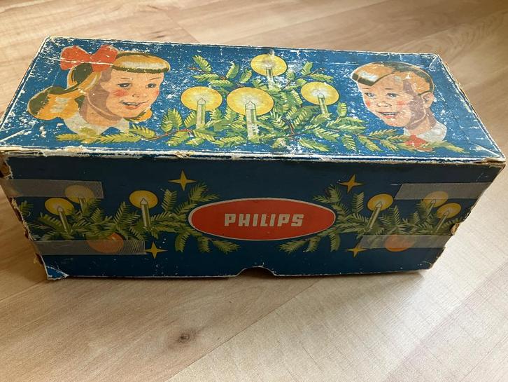 antieke Philips kerstverlichting jaren '50, Diversen, Kerst, Ophalen of Verzenden