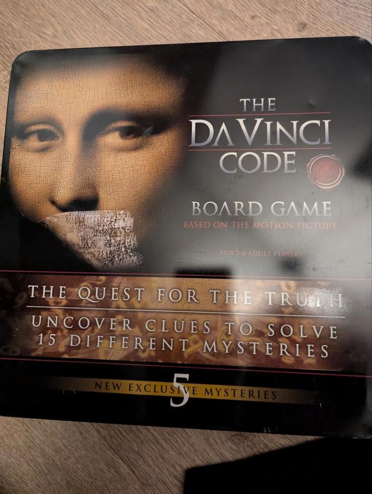 DaVinci Code Bordspel - Nieuw in Doos!, Hobby en Vrije tijd, Gezelschapsspellen | Bordspellen, Nieuw, Drie of vier spelers, Vijf spelers of meer