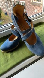 Pocco Pazza. Blauwe pumps/schoenen. Maat 38, Kleding | Dames, Schoenen, Pumps, Blauw, Ophalen of Verzenden, Zo goed als nieuw