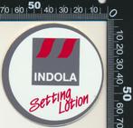 Sticker: Indola - Setting Lotion, Verzamelen, Verzenden