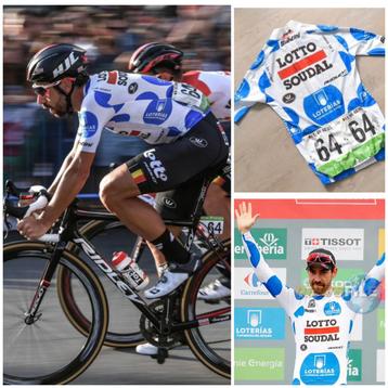 GEZOCHT Thomas De Gendt Bollentrui Vuelta 2018 Lotto beschikbaar voor biedingen