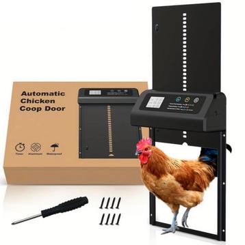 Kippenluik| kippenhokdeur| automatisch | nieuw beschikbaar voor biedingen