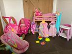2 Poppen met veel leuke spulletjes, Kinderen en Baby's, Speelgoed | Poppen, Ophalen, Gebruikt, Overige typen