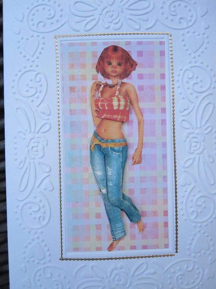 Originele nostalgisch en puber kaarten (3D), Hobby en Vrije tijd, Kaarten | Zelfgemaakt, Nieuw, Overige thema's, Ophalen