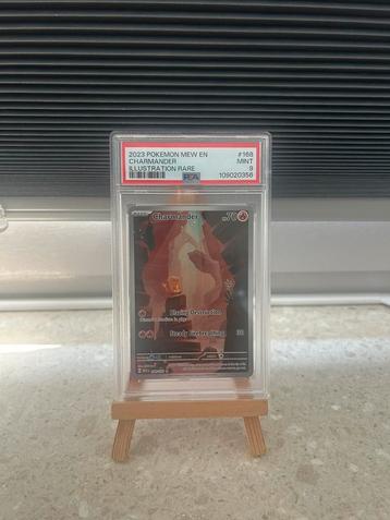 Charmander #168 PSA 9 beschikbaar voor biedingen