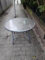 terras tafel rond, Tuin en Terras, Ophalen, Gebruikt, Rond, Metaal