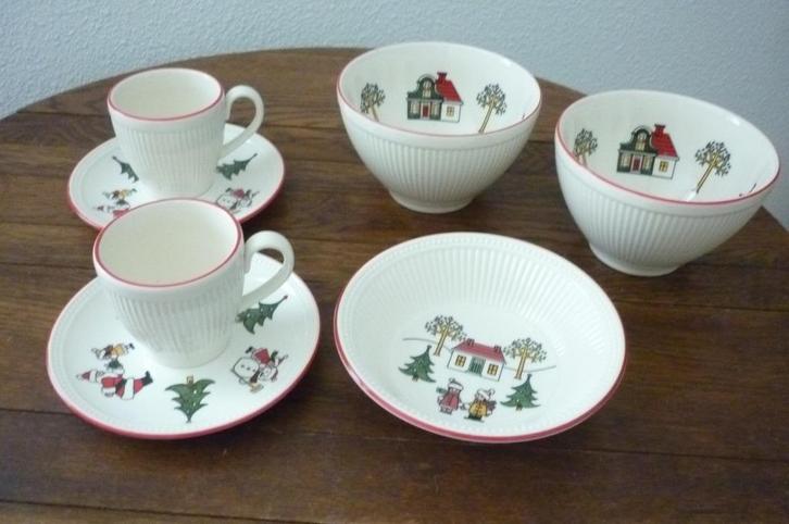 Wedgwood Windsor Christmas delen los te koop, Huis en Inrichting, Keuken | Servies, Zo goed als nieuw, Overige typen, Wedgwood