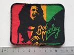 Bob Marley mooie zeldzame vintage 80's patch m416, Verzenden, Nieuw, Kleding