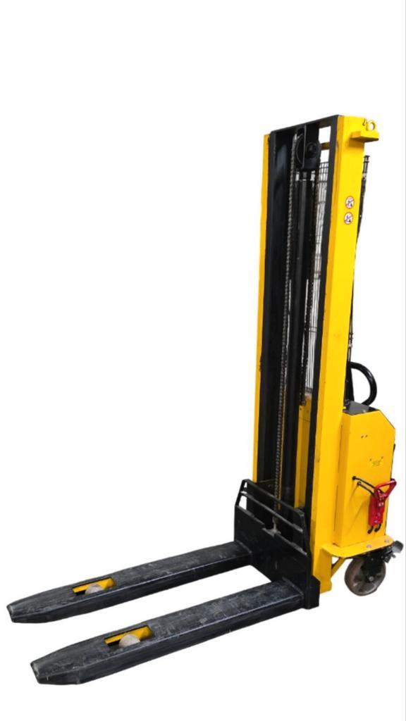 Semi-elektrische stapelaar / palletstapelaar 290cm hefhoogte, Doe-het-zelf en Verbouw, Palletwagens en Pompwagens, Gebruikt, Ophalen