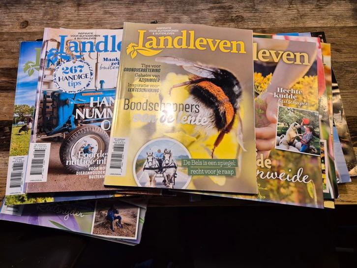 Landleven & Ariadne Wonen - Grote collectie! €0,30 stuk, Boeken, Tijdschriften en Kranten, Gelezen, Overige typen, Ophalen