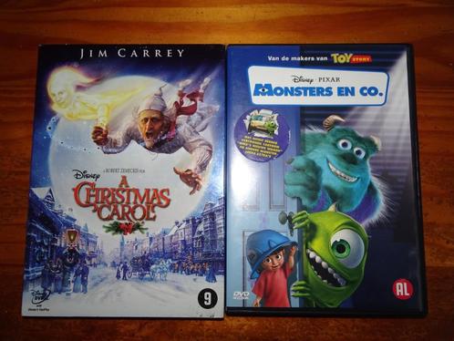 Disney dvds/blu-ray: Toy Story 1,2,3 + A Christmas Carol, Cd's en Dvd's, Dvd's | Tekenfilms en Animatie, Zo goed als nieuw, Amerikaans