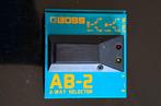 Boss AB-2  2-way selector, Muziek en Instrumenten, Effecten, Ophalen of Verzenden, Gebruikt