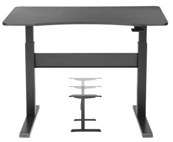Desk sit/stand (adjustable height) VDD Gaming, Huis en Inrichting, Bureaus, Zo goed als nieuw, Ophalen of Verzenden