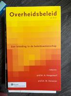 Overheidsbeleid - Inleiding Beleidswetenschap, Ophalen of Verzenden, Alpha, Gelezen, HBO