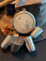 Flacon- heupfles-platvinky. /Hardy /Orvis, Watersport en Boten, Verzenden, Gebruikt, Overige typen