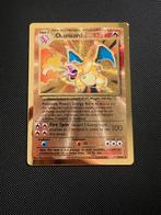 Charizard 4/102 metalen kaart celebrations, Ophalen of Verzenden, Gebruikt, Losse kaart, Foil