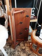 Houten Wandkapstok met Haken, Huis en Inrichting, Woonaccessoires | Kapstokken, Gebruikt, Minder dan 100 cm, Hout, Ophalen