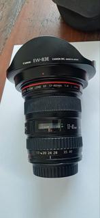 Canon EF 17-40 mm f/4L USM Lens eventueel met RF-Adapter, Ophalen of Verzenden, Zo goed als nieuw, Groothoeklens, Zoom