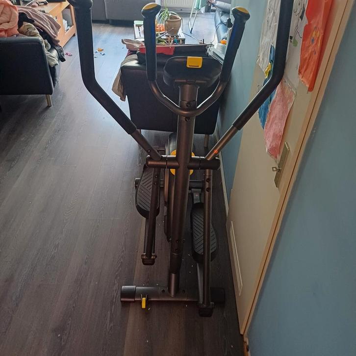 Crosstrainer - Zo Goed Als Nieuw!, Sport en Fitness, Fitnessapparatuur, Zo goed als nieuw, Crosstrainer, Armen, Benen, Metaal