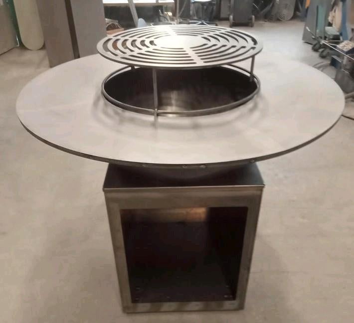 Stijlvolle Vuurkorf/vuurschaal/plancha/grillring, Ophalen, Nieuw, Met accessoires
