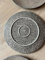 HK Living Dinerborden - 6 stuks - Zo goed als nieuw, Ophalen of Verzenden, Zo goed als nieuw, Aardewerk, Bord(en)