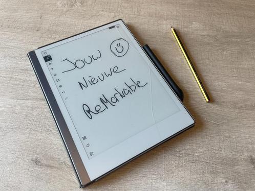 ReMarkable 2 + Book Folio + Marker, Computers en Software, Tekentablets, Gebruikt, Draadloos, Ophalen of Verzenden